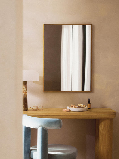 Westwing Espejo De Pared De Roble Avery