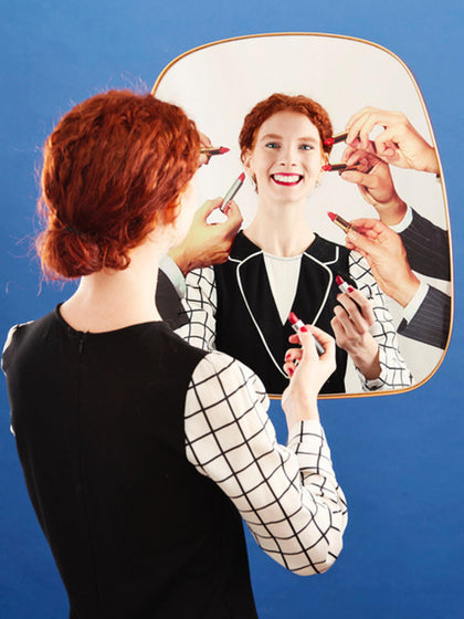 Westwing Espejo De Pared Lipsticks