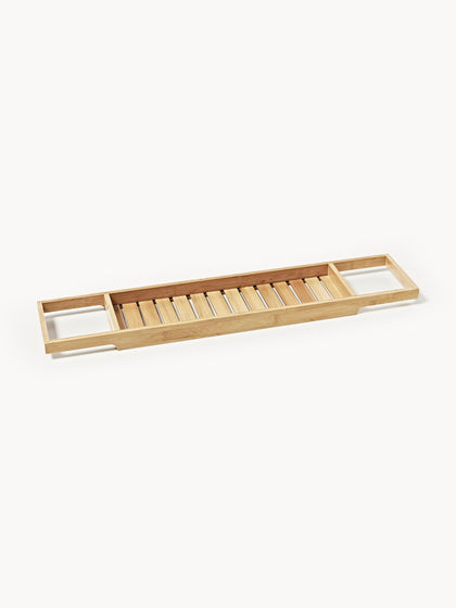 Westwing Estante de bañera de bambú Kit