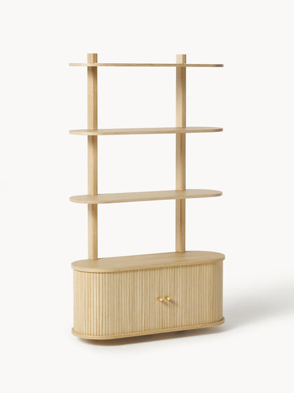 Westwing Estante de pared acanalado Calary