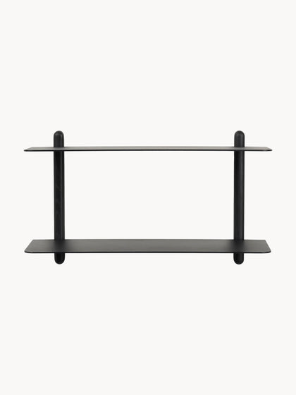 Westwing Estante de pared de madera de fresno Nivo