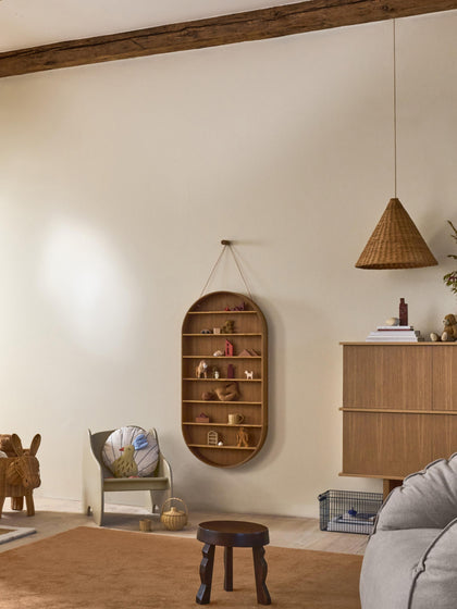 Westwing Estante De Pared De Madera De Roble Dorm