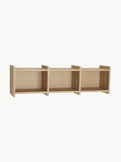 Westwing Estante de pared de madera Focal