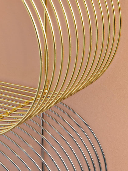 Westwing Estante De Pared De Metal Curva 61 cm