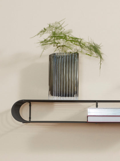 Westwing Estante De Pared De Metal Curva 80 cm