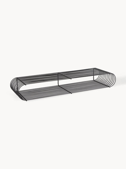 Westwing Estante de pared de metal Curva 80 cm