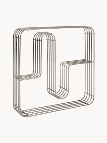 Westwing Estante De Pared De Metal Curva