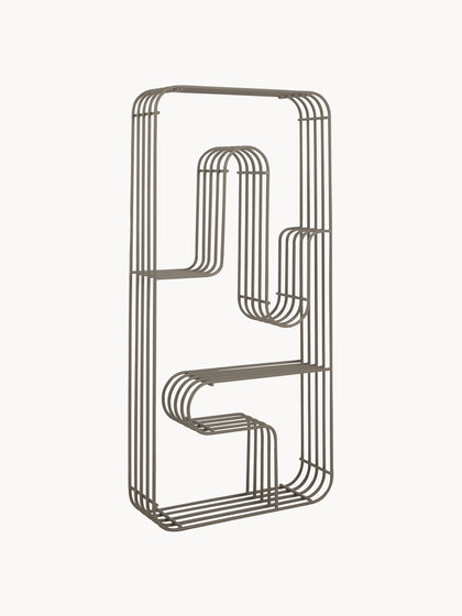 Westwing Estante De Pared De Metal Curva