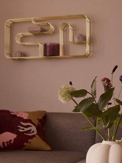 Westwing Estante De Pared De Metal Curva