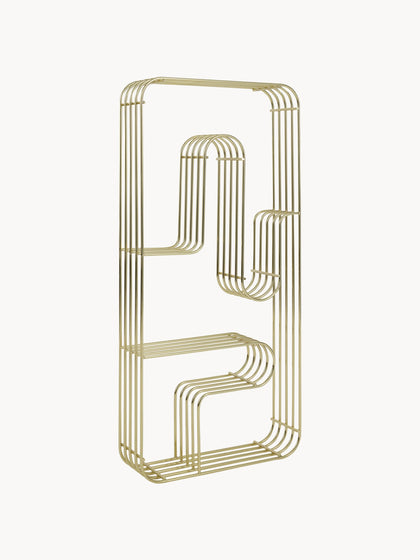 Westwing Estante De Pared De Metal Curva