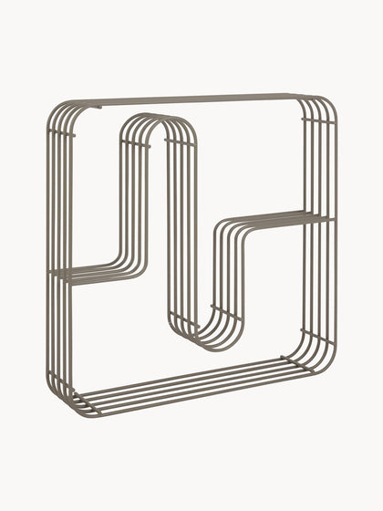 Westwing Estante De Pared De Metal Curva