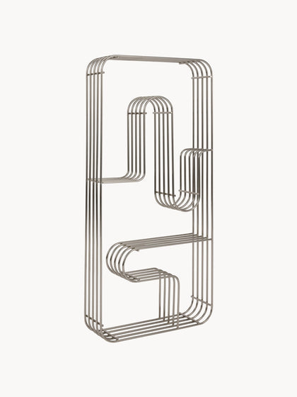 Westwing Estante de pared de metal Curva