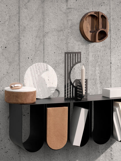 Westwing Estante De Pared De Metal Curved