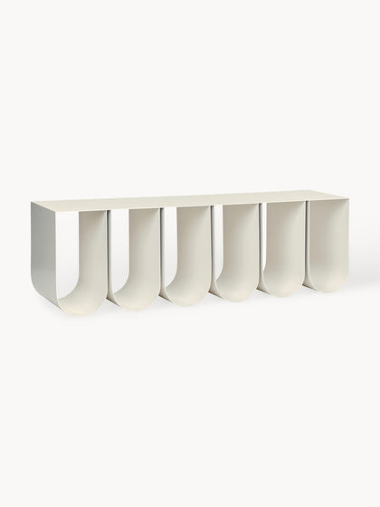 Westwing Estante De Pared De Metal Curved