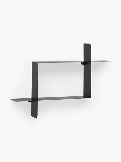 Westwing Estante de pared de metal Moca