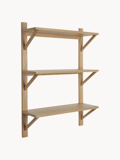 Westwing Estante De Pared De Roble Triarch
