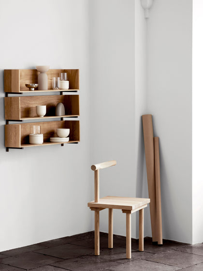 Westwing Estante De Pared Stack Aus Roble