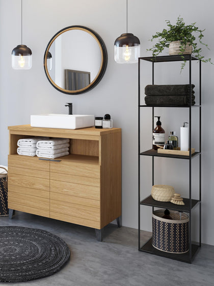 Westwing Estantería Alta De Metal Expo