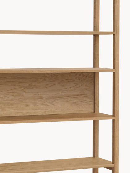 Westwing Estantería Alta En Madera De Roble NewEst