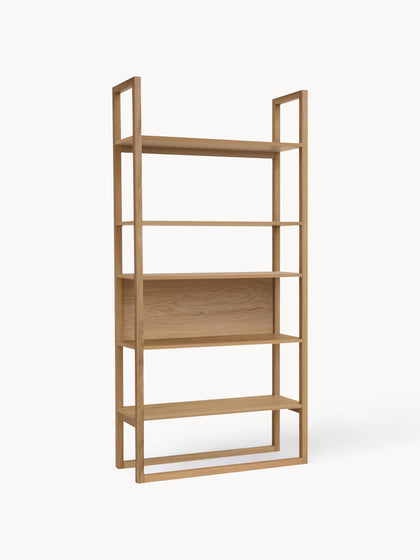 Westwing Estantería alta en madera de roble NewEst