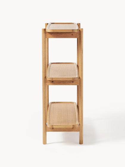 Westwing Estantería Baja De Madera Libby