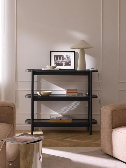 Westwing Estantería Baja De Madera Libby