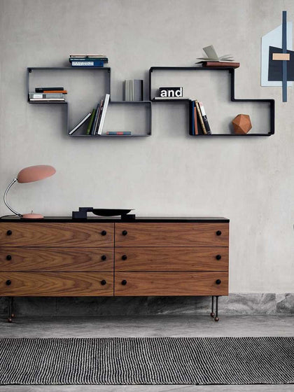 Westwing Estantería Baja De Metal Dédal