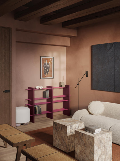 Westwing Estantería Con Elementos De Metal Rami