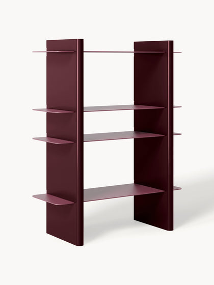 Westwing Estantería con elementos de metal Rami