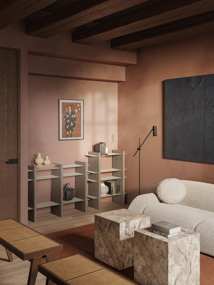 Westwing Estantería Con Elementos De Metal Rami