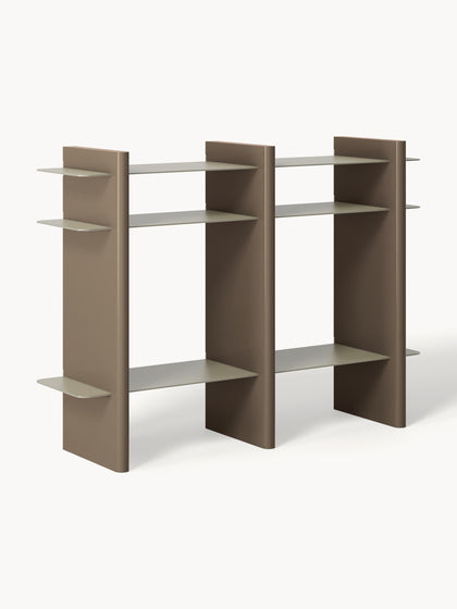 Westwing Estantería con elementos de metal Rami