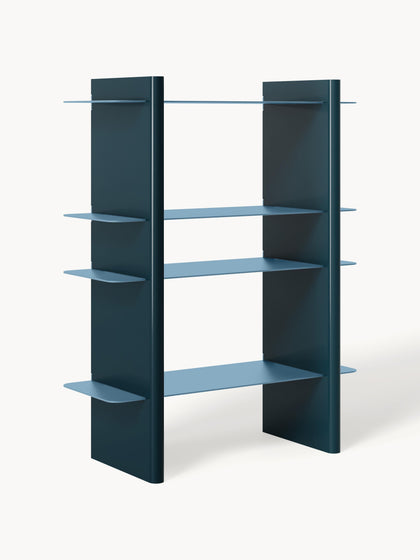 Westwing Estantería con elementos de metal Rami