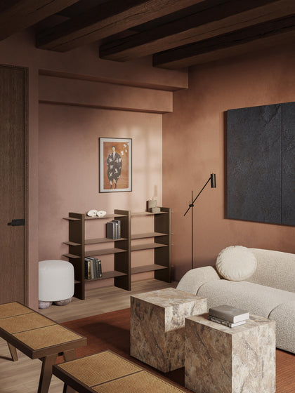 Westwing Estantería Con Elementos De Metal Rami