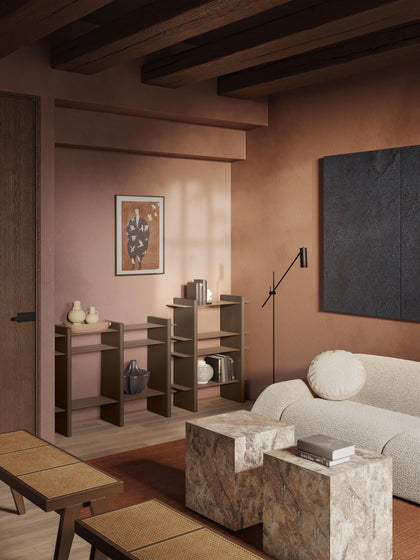 Westwing Estantería Con Elementos De Metal Rami