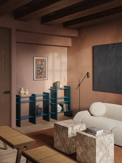 Westwing Estantería Con Elementos De Metal Rami