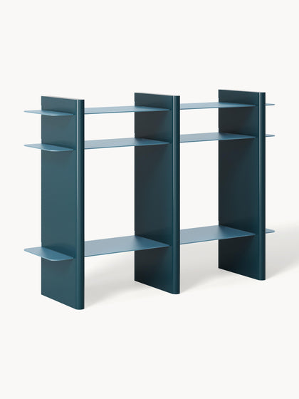 Westwing Estantería con elementos de metal Rami