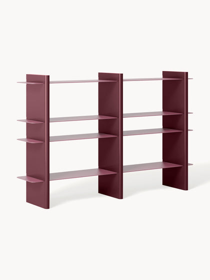 Westwing Estantería con elementos de metal Rami