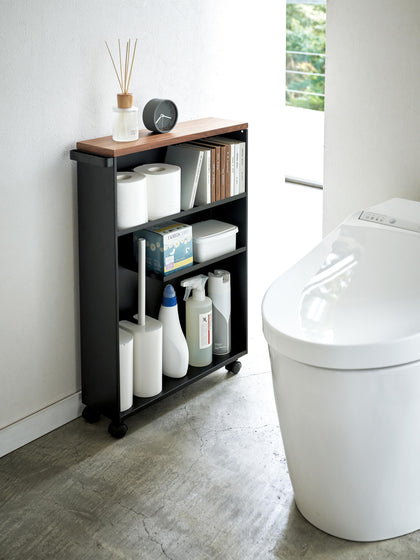 Westwing Estantería De Baño Con Ruedas Tower