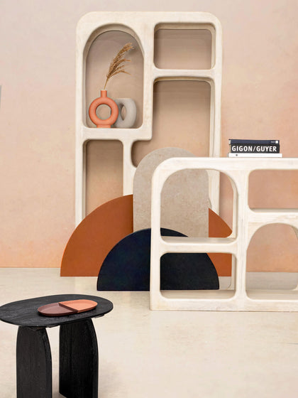 Westwing Estantería De Madera De Mango Cairo