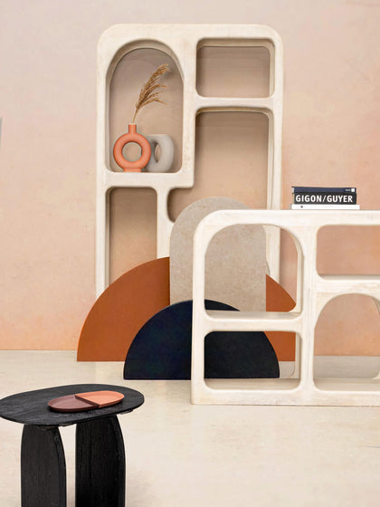 Westwing Estantería De Madera De Mango Cairo