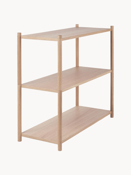 Westwing Estantería De Madera De Roble Sceene