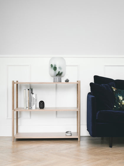 Westwing Estantería De Madera De Roble Sceene