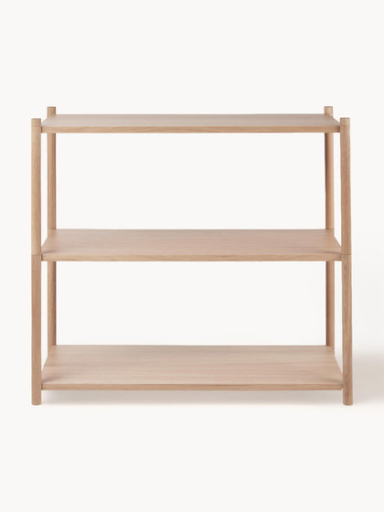 Westwing Estantería de madera de roble Sceene