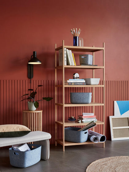 Westwing Estantería De Madera Folk