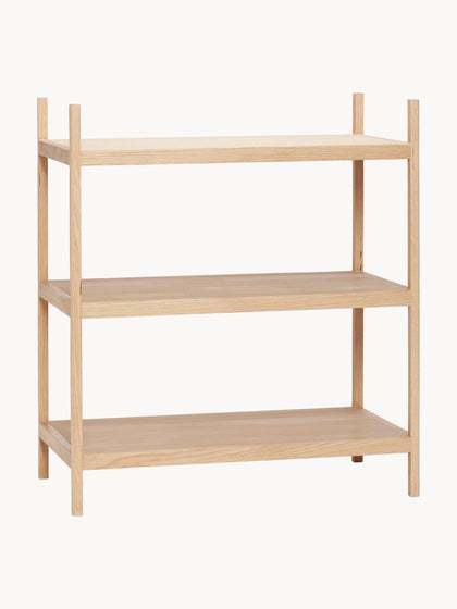 Westwing Estantería de madera Library