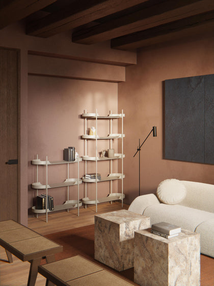 Westwing Estantería De Metal Alta Taru