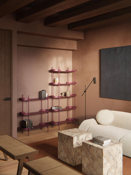 Westwing Estantería De Metal Alta Taru