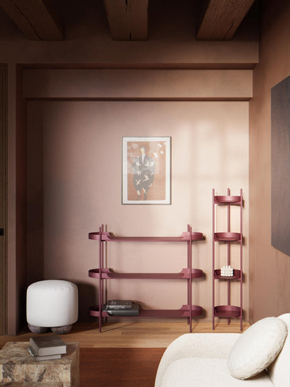 Westwing Estantería De Metal Estrecha Taru