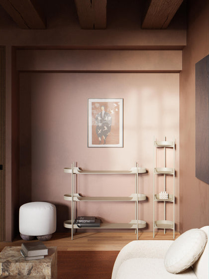 Westwing Estantería De Metal Estrecha Taru