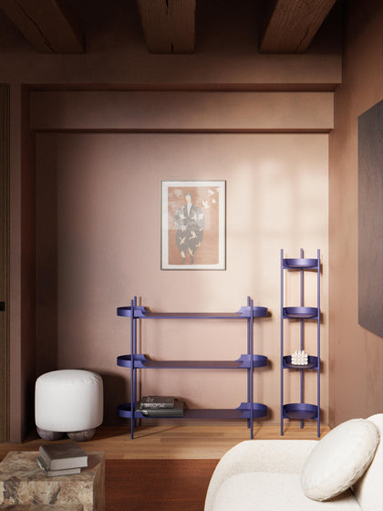 Westwing Estantería De Metal Estrecha Taru